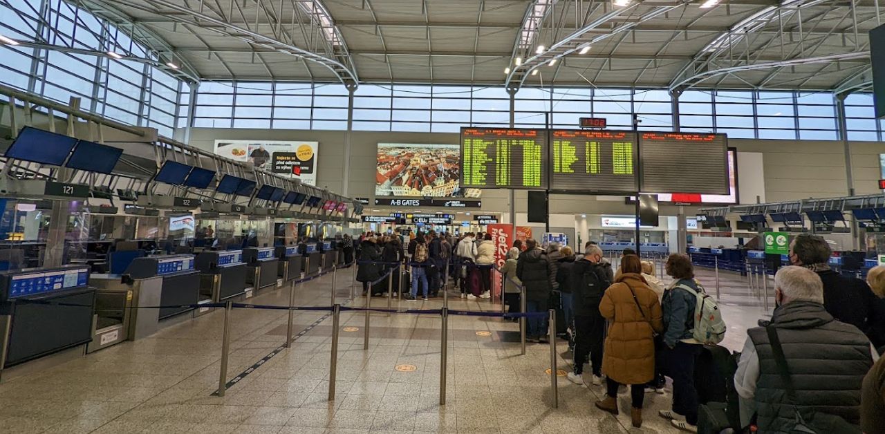 SAS Airlines PRG Terminal